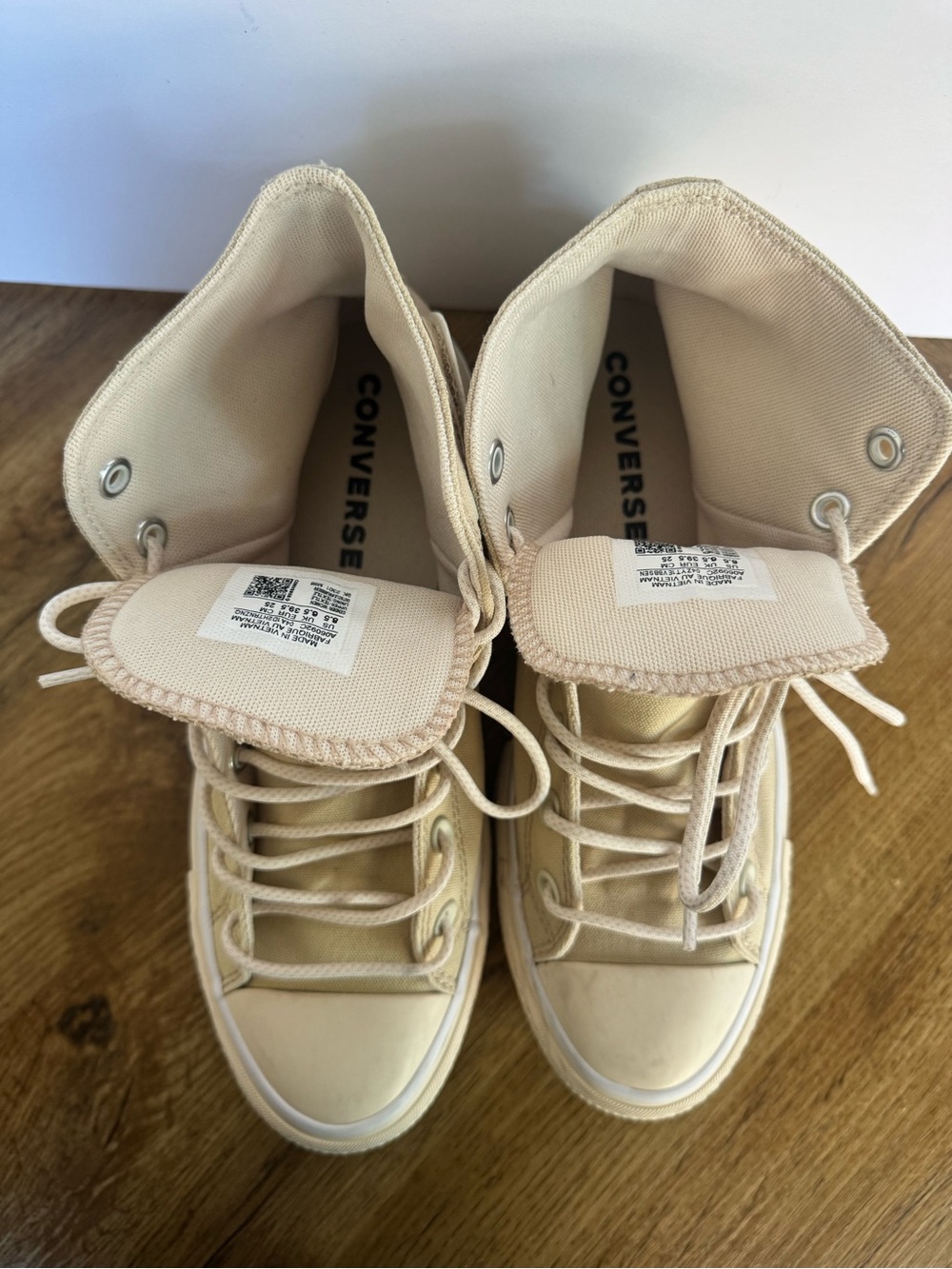 Converse High-Top Sneakers - Beige - Picture 5 of 6
